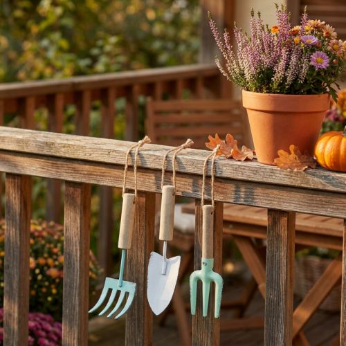 Deco ripustin puutarhatyökalu vintage deco parveke 12,5cm 3kpl | Floristik24.fi