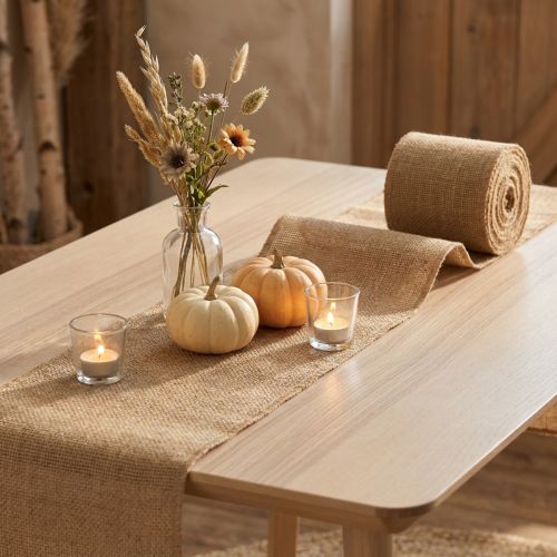 kohteita Juuttinauha luonnollinen pöytäjalka maalaismainen juuttiruukku 10cm 9m