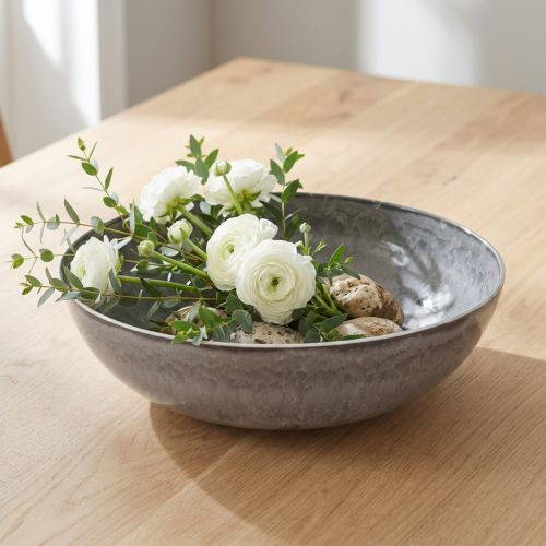 Tyylikäs mattaharmaa kulho 37