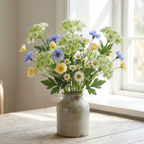 Tilli keinovalkoinen 49cm 6 kpl | Floristik24.fi