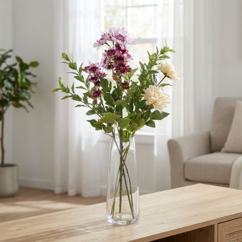 Tekokukat Tekoasterit Silkkikukat Purppura 80cm | Floristik24.fi