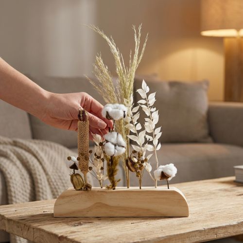 Kuivatut kukat kukkapatukka Kuivatut kukat baaripuu 25cm | Floristik24.fi