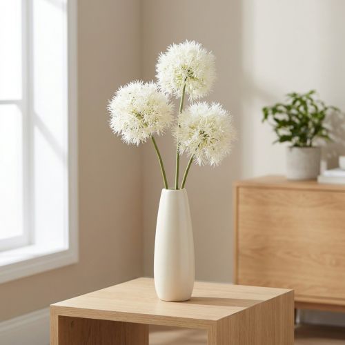Allium-tekokukka, herkkä muotoilu sisäkäyttöön, 68 cm | Floristik24.fi