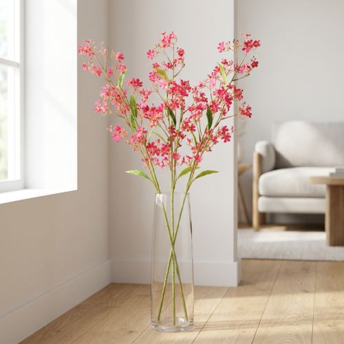 Keinotekoinen kukkiva oksa Oncidium orkideakoriste 112cm 3kpl | Floristik24.fi
