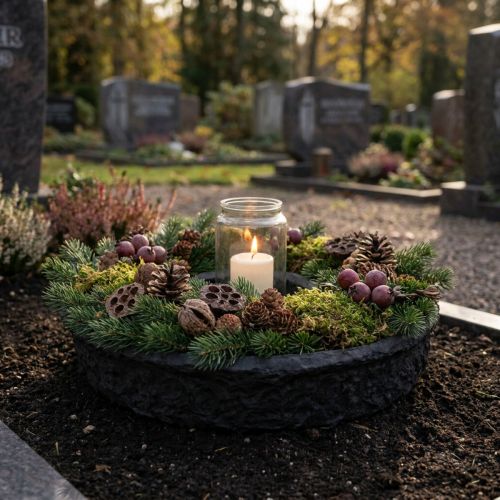 Oasis Black Biolit Plant Sormus Musta Plant Bowl Ø35cm | Floristik24.fi