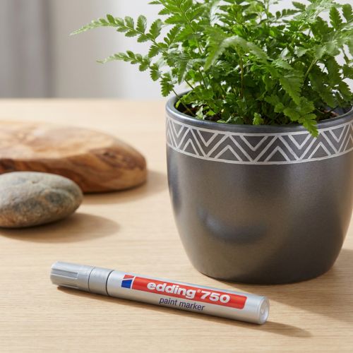 Edding® 750 maalitusaine hopea | Floristik24.fi