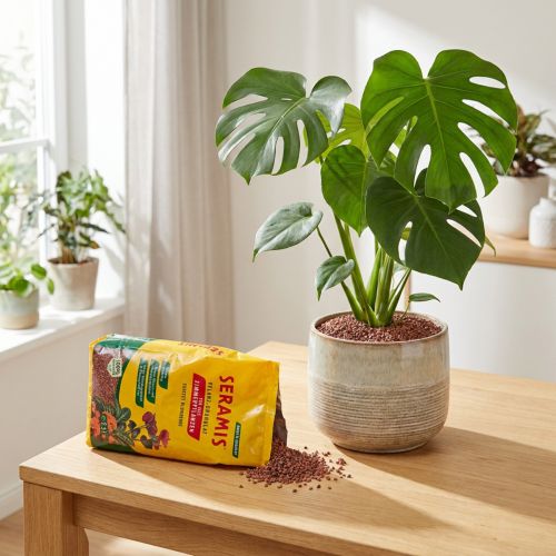 kohteita Seramis-kasvirakeita huonekasveille 2,5l