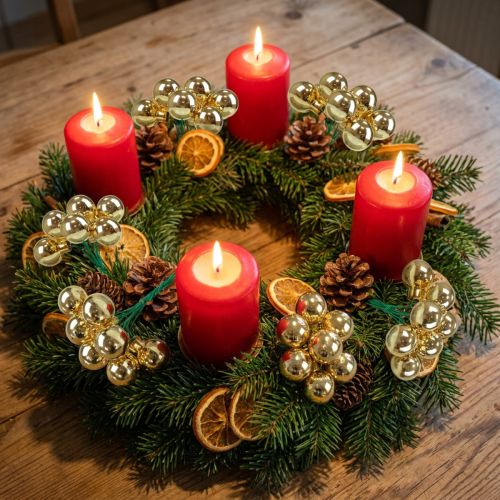 Joulupallot lanka lasi peili marjat kulta 2,5cm 140 kpl | Floristik24.fi