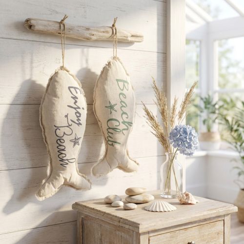 Merikalat ripustukseen 34×14,5cm 2kpl | Floristik24.fi