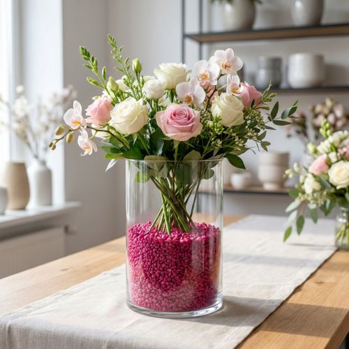 Koristerakeita fuksia koristekivet 2mm - 3mm 2kg | Floristik24.fi