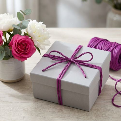 Paperijohto 6mm 23m fuksia | Floristik24.fi