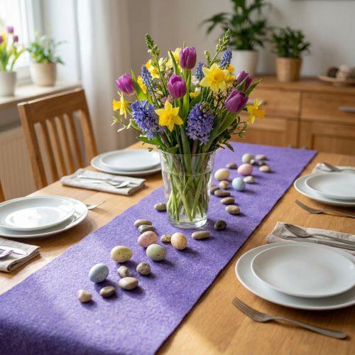 Huopanauha 15cm x 5m violetti | Floristik24.fi