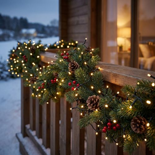 LED valoketju musta, lämmin valkoinen 448 ulkokäyttöön 3m | Floristik24.fi