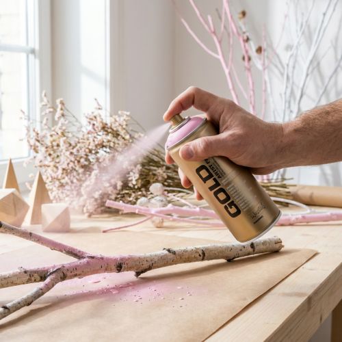 Montana Gold Pink Frozen Vadelma -spraymaali, 400ml | Floristik24.fi