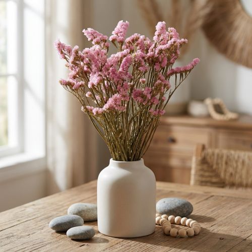 kohteita Beach Lilac Pink Limonium Kuivatut kukat 60cm 50g