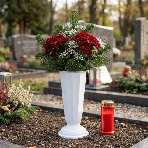 kohteita Asetusmaljakko Szwed valkoinen Ø19cm