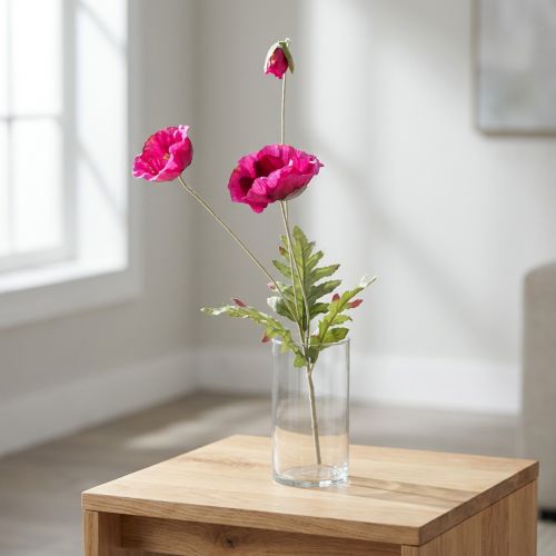 Keinounikot koristeelliset silkkikukat vaaleanpunaiset 70cm | Floristik24.fi