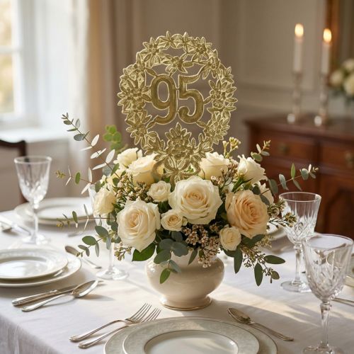 Juhlapäivänumero 95 Ø8cm 10 kpl | Floristik24.fi