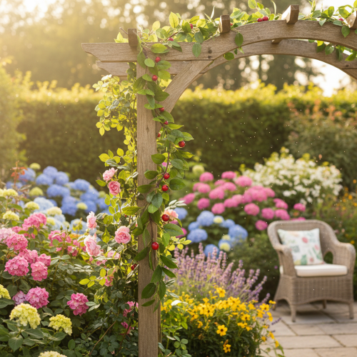 kohteita Keinotekoinen kirsikkakoristeinen seppele. Täydellinen luonnonmukaiseen huoneen sisustukseen. Kukkakuvioinen. 160 cm.