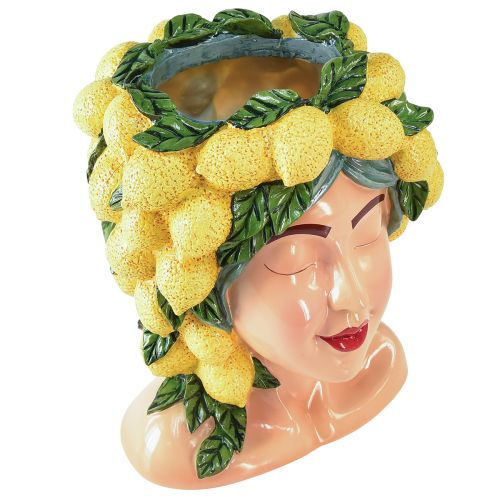 Floristik24 Naaras rintakuva ruukku sitruuna koriste välimerellinen H29cm