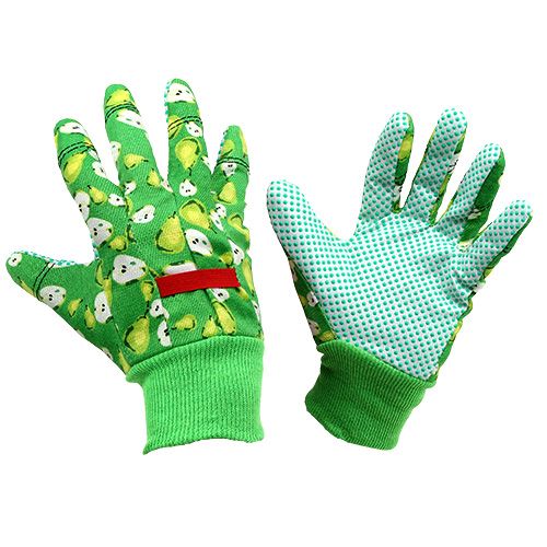 kohteita Kixx naisten hanskat koko 8 vihreät kuviolla