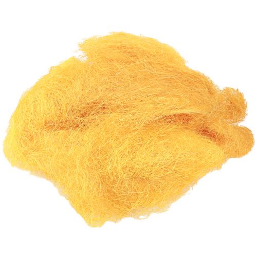 Kevätkoristeet, sisal keltainen, sisalvilla 300g