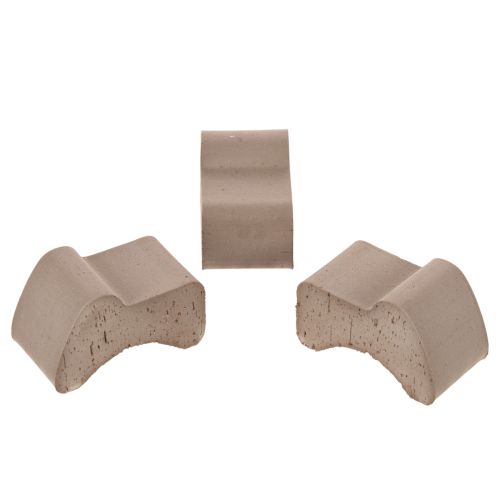 Kukkaruukun jalat, käytännöllinen korotuspala, ruukkutarvike parvekkeelle ja terassille, 7 cm, 3 kpl