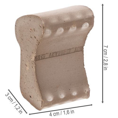 Kukkaruukun jalat, käytännöllinen korotuspala, ruukkutarvike parvekkeelle ja terassille, 7 cm, 3 kpl | Floristik24.fi