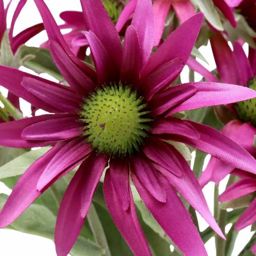 Floristik24 Echinacea kukka keinotekoinen kanerva 45cm 3kpl