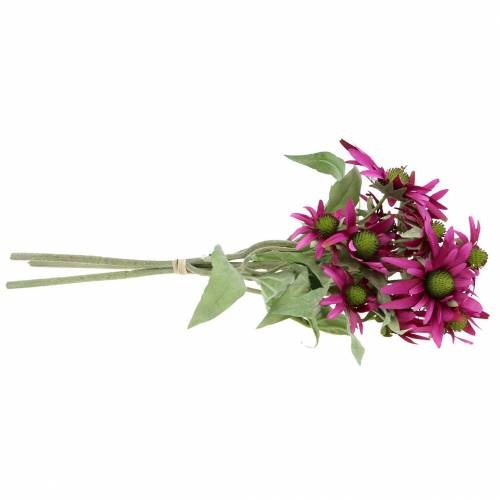 Floristik24 Echinacea kukka keinotekoinen kanerva 45cm 3kpl