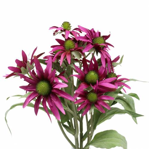 Echinacea kukka keinotekoinen kanerva 45cm 3kpl