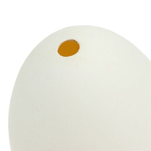 Floristik24 Hanhenmunat valkoiset 7cm 4kpl