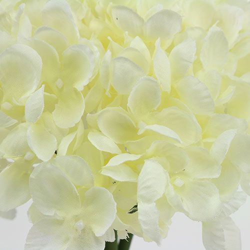 kohteita Hortensia nippuja keinotekoisia kukkia valkoinen L27cm