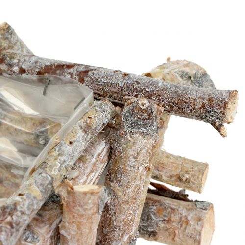 Floristik24 Koivun oksat valkoisena pesty 23cm x 23cm K10cm