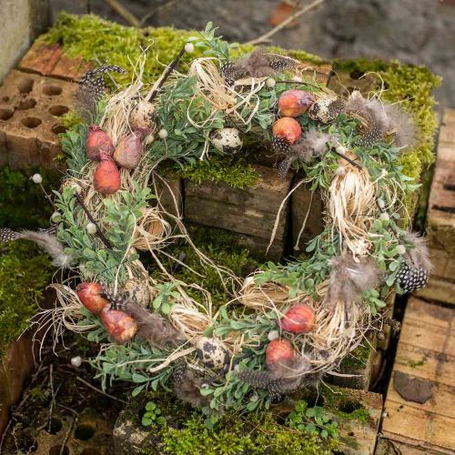 Vihannesdeco mininauriit keinotekoiset Ø2,5cm K3,5cm 24p