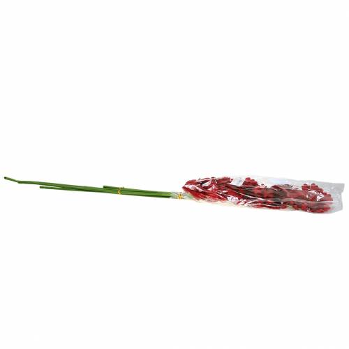 Floristik24 Keinotekoinen gerbera punainen 62cm 6kpl