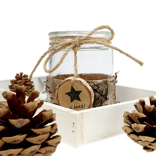 Floristik24 Lahjapakkaus, jossa lämpökynttilälasit