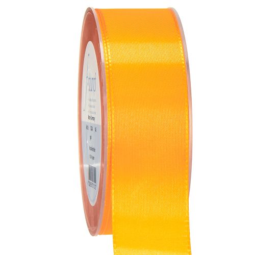 kohteita Lahjanauha koristenauha oranssi silkkinauha 40mm 50m