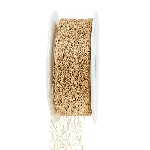 Floristik24 Lahjanauha karamellia 3cm 10m
