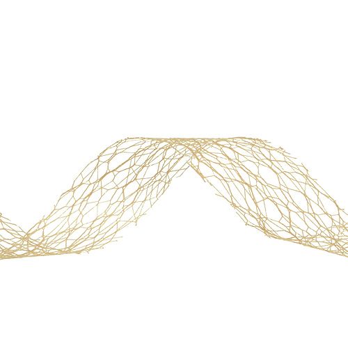 Floristik24 Lahjanauha karamellia 3cm 10m