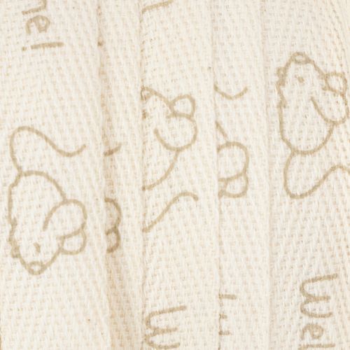 kohteita Lahjanauha hiiren muotoon, koristeellinen nauha syntymiin ja kasteisiin, 15 mm leveä, 20 m pitkä