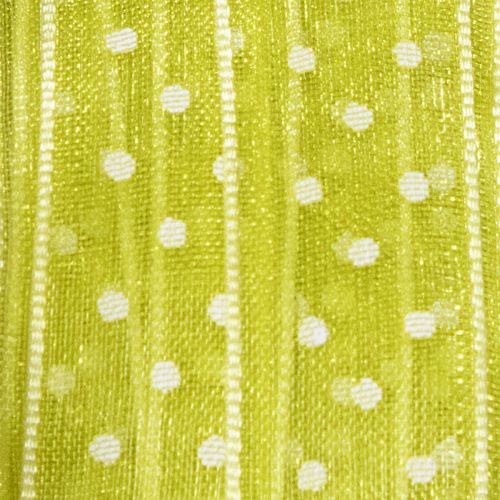 kohteita Pistekuvioinen nauha lahjapaketointiin, 1,5 cm leveä, 20 m pitkä