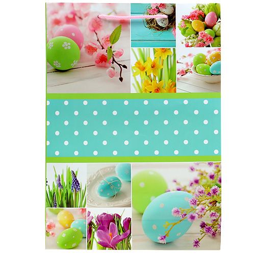 Floristik24 Lahjapussi pääsiäismotiivilla 25cm x 34,5cm 1kpl