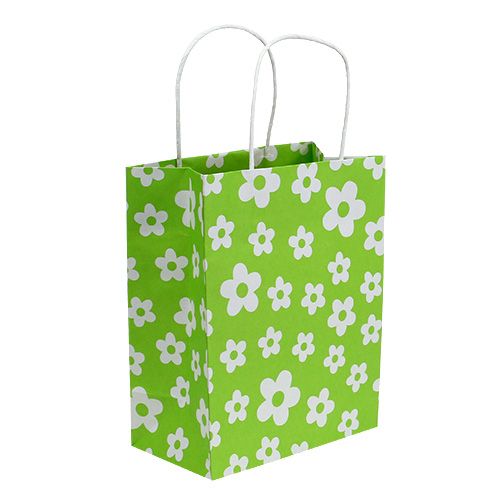 Lahjapussit vihreä 20cm x 11cm x 25cm 8kpl