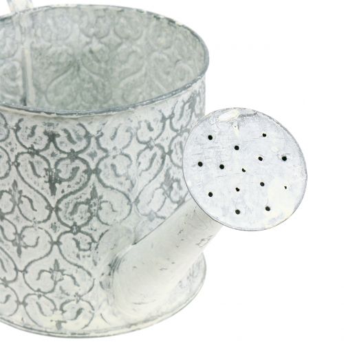 Kastelukannu sinkitty kerma pesty Ø13cm K13cm | Floristik24.fi