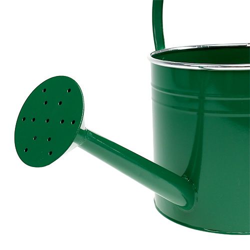 Floristik24 Koristeellinen kastelukannu tummanvihreä Ø20cm H18cm