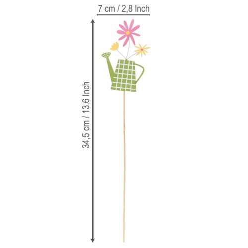 kohteita Kastelukannukoristeita kevään koristeluun puutarhaan tai kukkaruukkuihin (12 kpl)