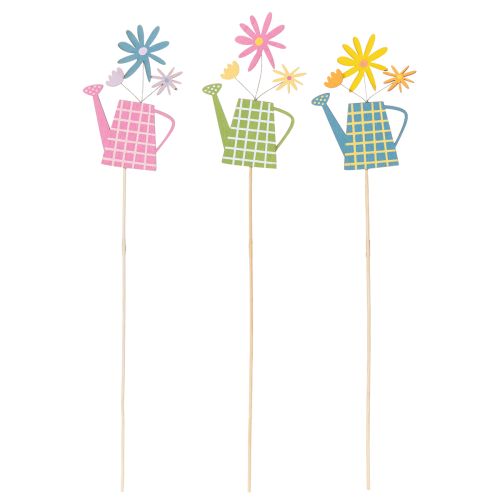 kohteita Kastelukannukoristeita kevään koristeluun puutarhaan tai kukkaruukkuihin (12 kpl)