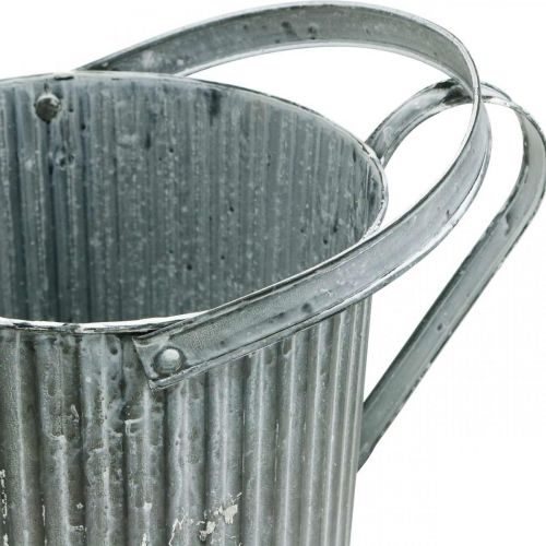 Kastelukannu istutukseen, koristeellinen metallikannu, istutuskone Ø19,5cm
