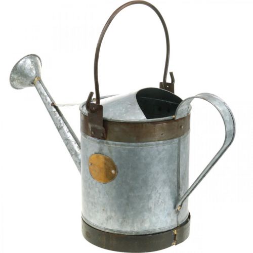 kohteita Koristeellinen kastelukannu metallinen istutuslautanen retro look riippuva kori 58×23×32cm